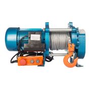 Лебедка TOR CD-1250-A (KCD-EC-1250 kg, 220В) с канатом 100 м (алюминиевый корпус)