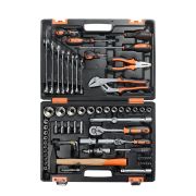 Набор инструментов ВИХРЬ, 1/2«, 1/4», 76 предм, кейс