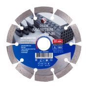 Сегментный алмазный круг DIAM ЖЕЛЕЗОБЕТОН 125 мм MASTER LINE 000499
