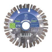 Сегментный алмазный круг 125 мм DIAM ЖЕЛЕЗОБЕТОН STD 000709