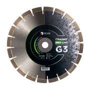Сегментный алмазный круг DIAM 300 мм ГРАНИТ PRO LINE G3 030668