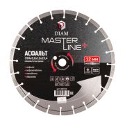 Сегментный алмазный круг DIAM 350 мм АСФАЛЬТ MASTER LINE+ 000724