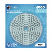 Алмазный гибкий шлифовальный круг DIAM 100меш STD WET (мокрая) 000437